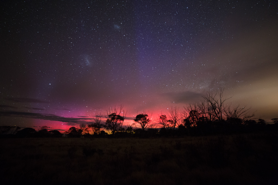 Aurora Australis As Seen By Naked Eye In Victoria Australia Nightscape Photographer